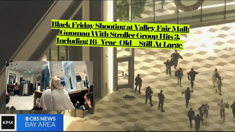Black Friday Shooting at Valley Fair Mall, Three Injured, Suspect Still at Large