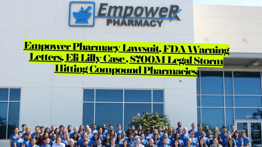Empower Pharmacy Lawsuit, FDA Warning Letters, Eli Lilly Battle, $700M Legal Storm Hitting Compound Pharmacies