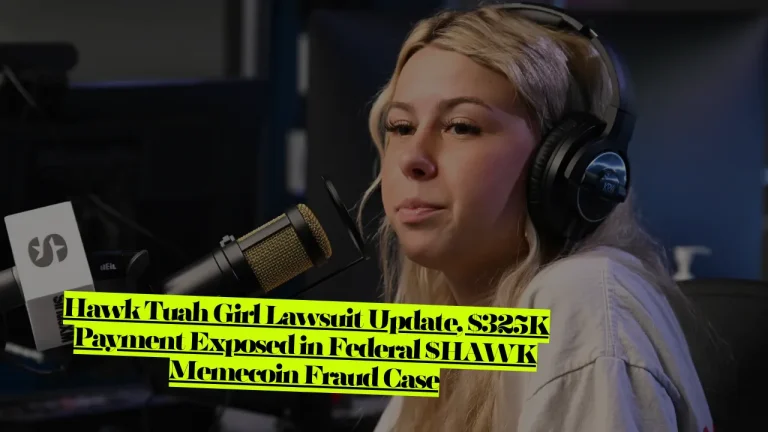 Hawk Tuah Girl Lawsuit Update, $325K Payment Exposed in Federal $HAWK Memecoin Fraud Case