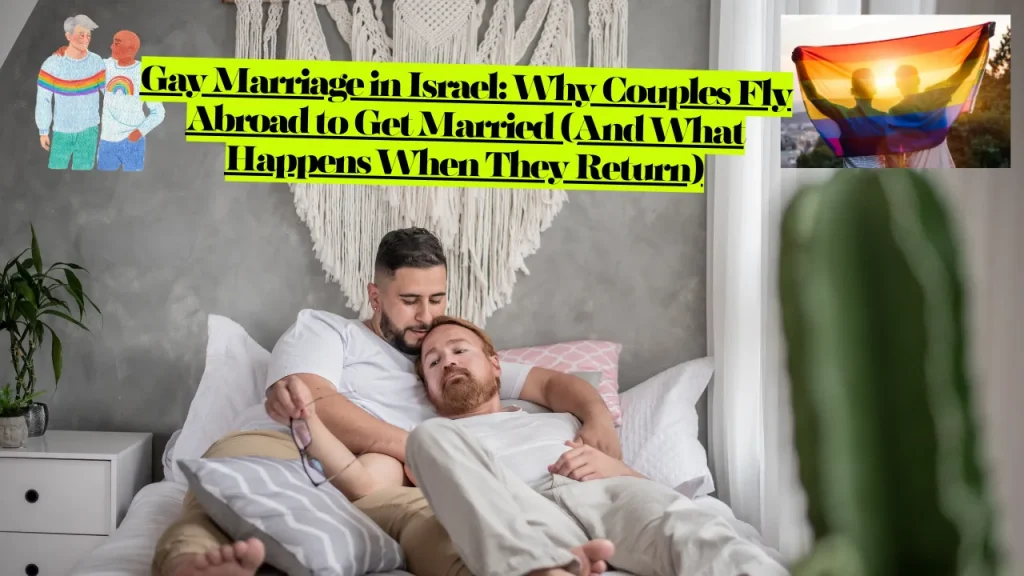 Is Gay Marriage in Israel? Why Couples Fly Abroad to Get Married (And What Happens When They Return)