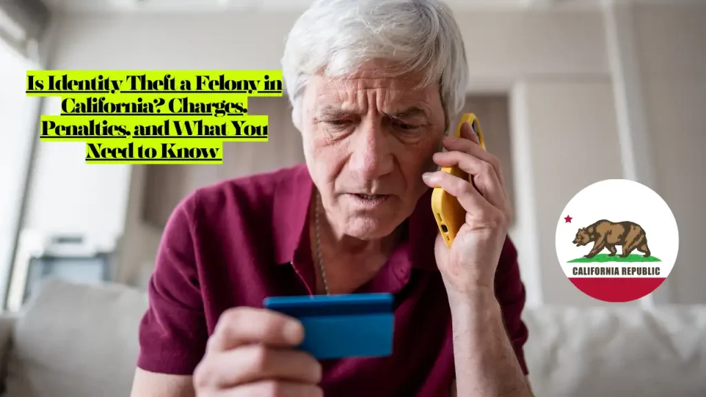Is Identity Theft a Felony in California Charges, Penalties, and What You Need to Know 