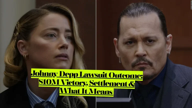 Johnny Depp Vs Amber Heard Lawsuit Outcome, $10M Victory, Settlement & What It Means