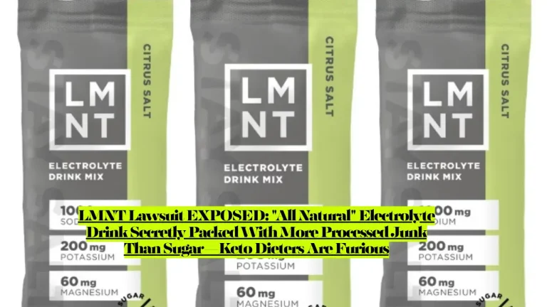 LMNT Lawsuit EXPOSED, "All Natural" Electrolyte Drink Secretly Packed With More Processed Junk Than Sugar—Keto Dieters Are Furious