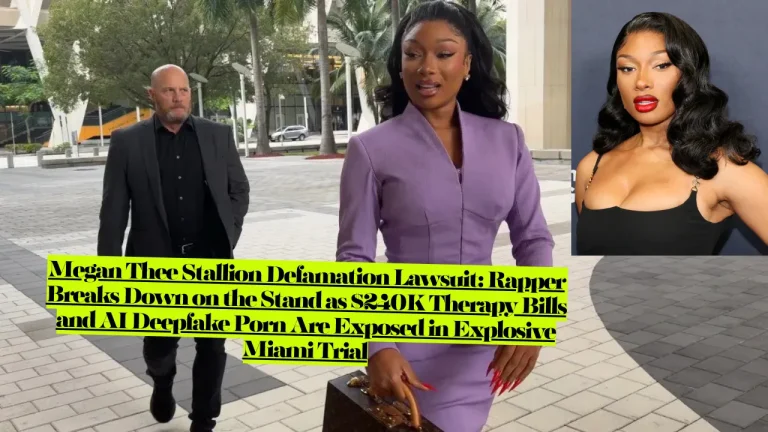 Megan Thee Stallion Defamation Lawsuit, Rapper Breaks Down on the Stand as $240K Therapy Bills and AI Deepfake Porn Are Exposed in Explosive Miami Trial 2 Megan Thee Stallion Defamation Lawsuit, Rapper Breaks Down on the Stand as $240K Therapy Bills and AI Deepfake Porn Are Exposed in Explosive Miami Trial