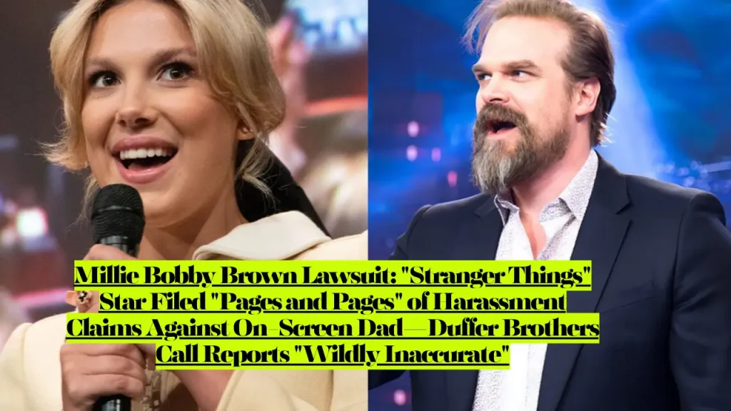 Millie Bobby Brown Lawsuit, "Stranger Things" Star Filed "Pages and Pages" of Harassment Claims Against On-Screen Dad—Duffer Brothers Call Reports "Wildly Inaccurate"