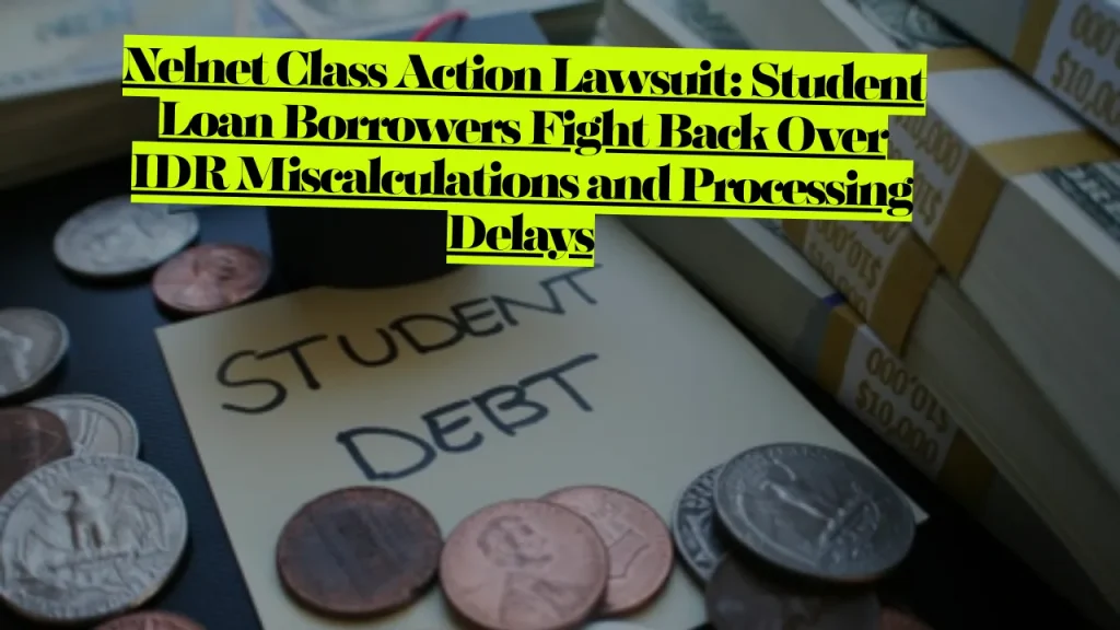 Nelnet Class Action Lawsuit, Student Loan Borrowers Fight Back Over IDR Miscalculations and Processing Delays