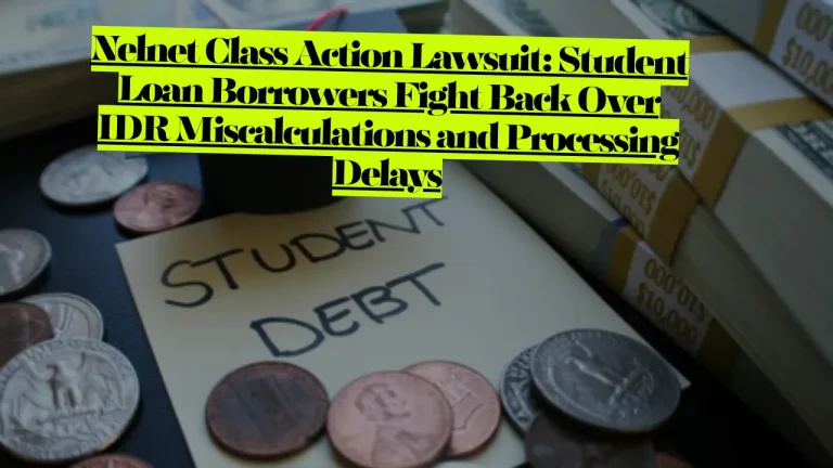 Nelnet Class Action Lawsuit, Student Loan Borrowers Fight Back Over IDR Miscalculations and Processing Delays