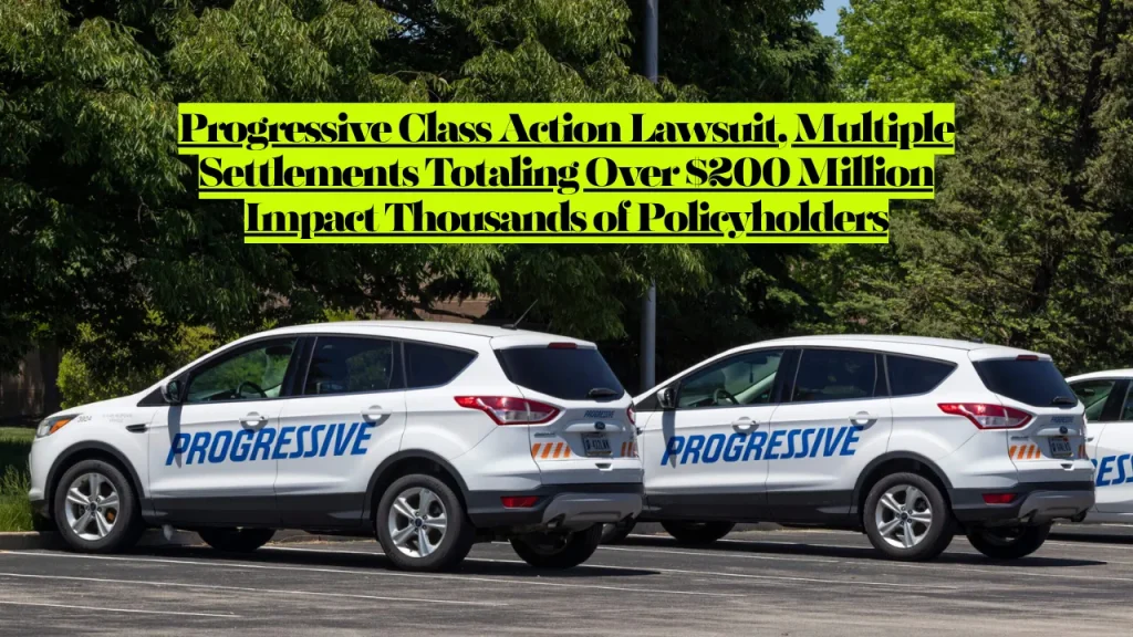 Progressive Class Action Lawsuit, Multiple Settlements Totaling Over $200 Million Impact Thousands of Policyholders