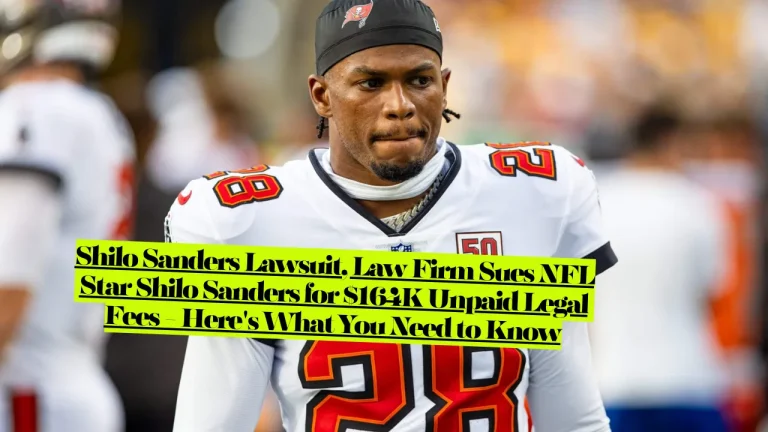Shilo Sanders Lawsuit, Law Firm Sues NFL Star Shilo Sanders for $164K Unpaid Legal Fees - Here's What You Need to Know