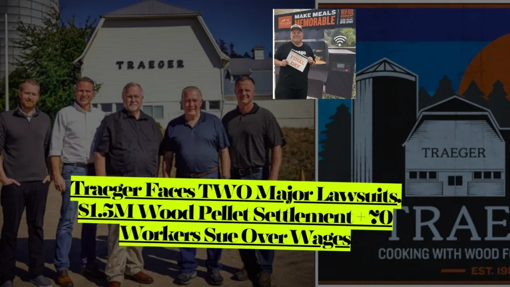 Traeger Faces TWO Major Lawsuits, $1.5M Wood Pellet Settlement + 70 Workers Sue Over Wages