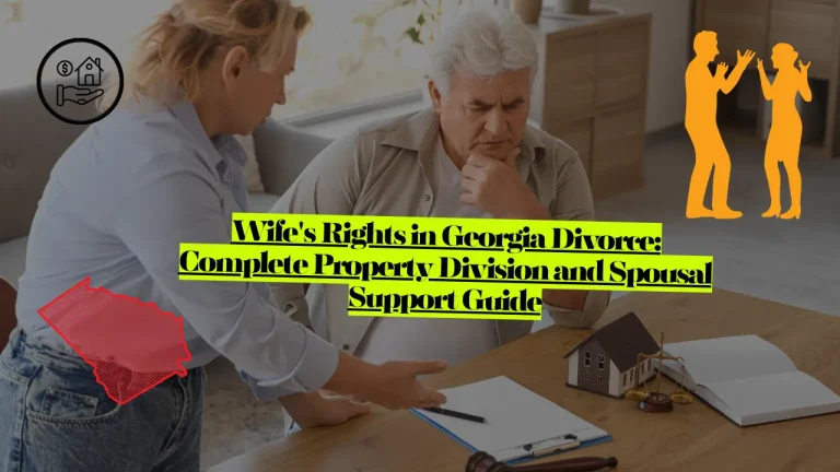 What is a Wife Entitled to in a Divorce in Georgia? Property Division and Spousal Support 