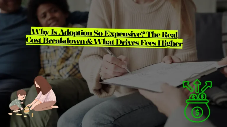 Why Is Adoption So Expensive? The Real Cost Breakdown & What Drives Fees Higher