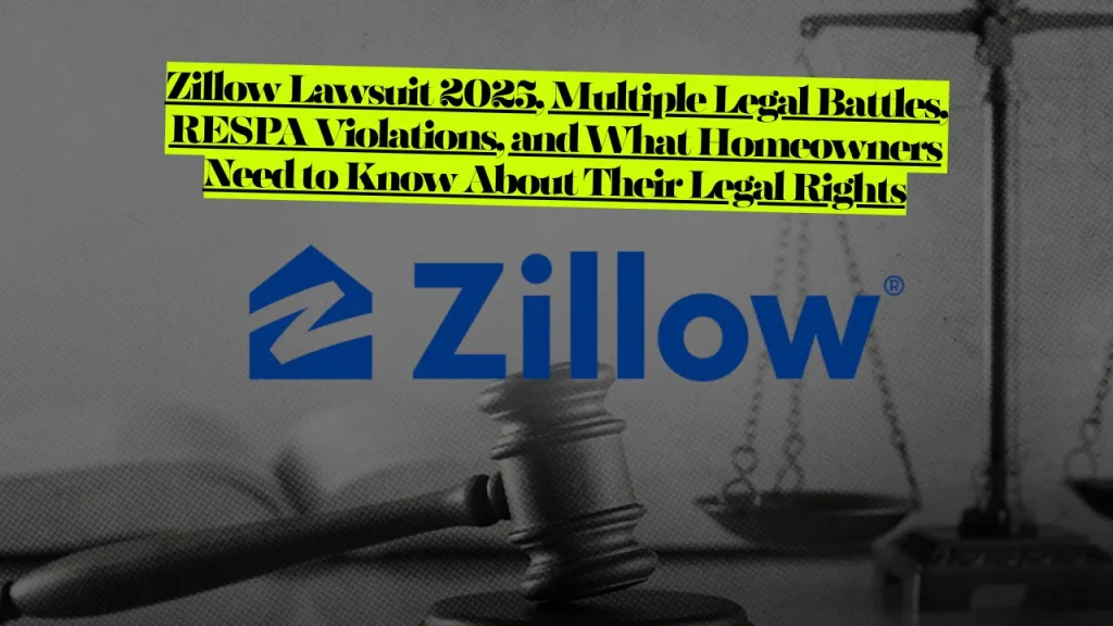 Zillow Lawsuit 2025, Multiple Legal Battles, RESPA Violations, and What Homeowners Need to Know About Their Legal Rights