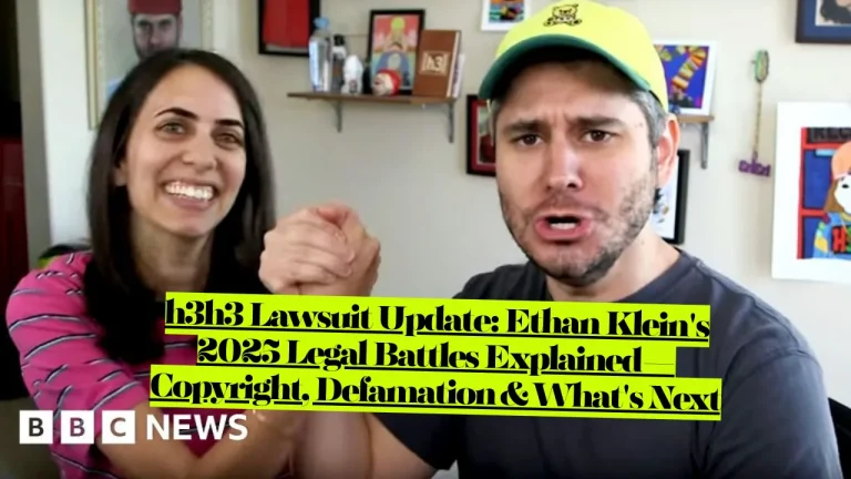 h3h3 Lawsuit Update, Ethan Klein's 2025 Legal Battles Explained—Copyright, Defamation & What's Next