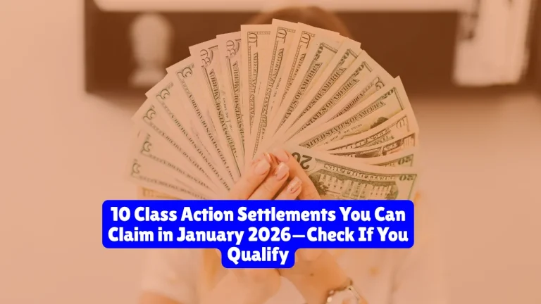 10 Class Action Settlements You Can Claim in January 2026—Check If You Qualify 7 10 Class Action Settlements You Can Claim in January 2026—Check If You Qualify