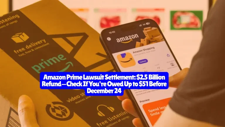 Amazon Prime Lawsuit Settlement, $2.5 Billion Refund—Check If You're Owed Up to $51 Before December 24