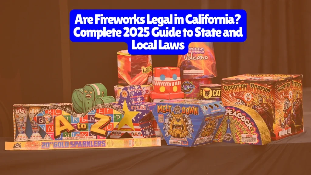 Are Fireworks Legal in California? Complete 2025 Guide to State and Local Laws