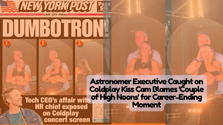 Astronomer Executive Caught on Coldplay Kiss Cam Blames “a Couple of High Noons” for Career-Ending Moment 4 Astronomer Executive Caught on Coldplay Kiss Cam Blames “a Couple of High Noons” for Career-Ending Moment