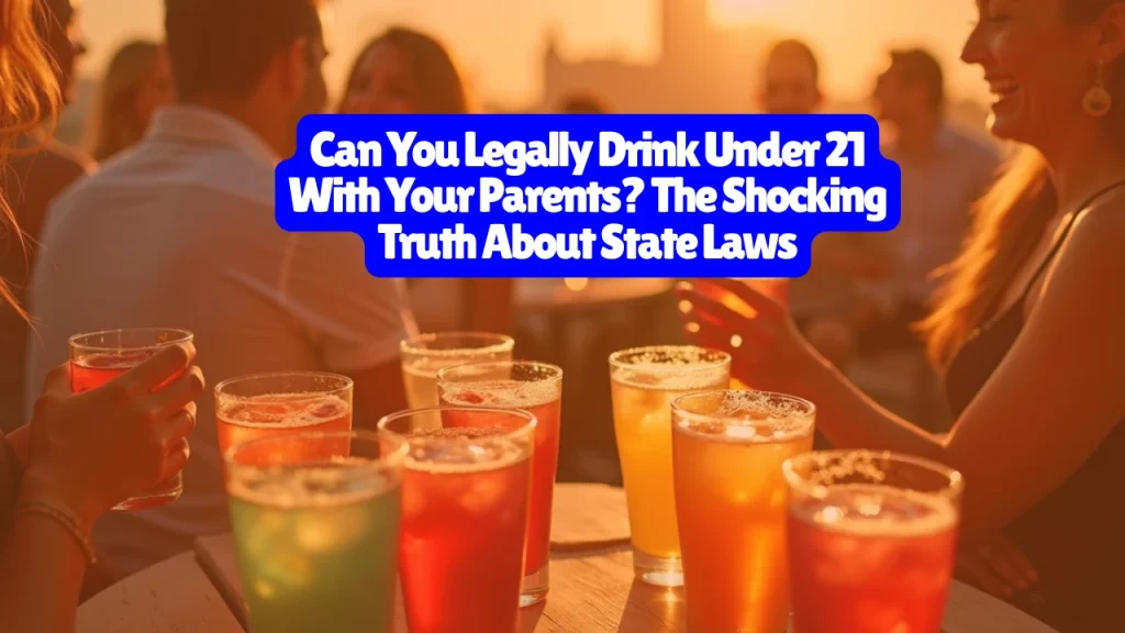 Can You Legally Drink Under 21 With Your Parents? The Shocking Truth About State Laws
