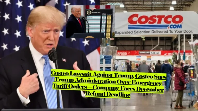 Costco Lawsuit Against Trump, Costco Sues Trump Administration Over Emergency Tariff Orders—Company Faces December Refund Deadline