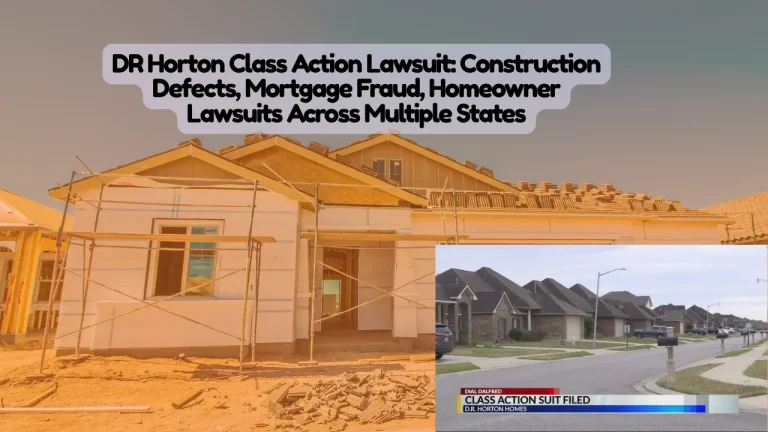 DR Horton Class Action Lawsuit, Construction Defects, Mortgage Fraud, Homeowner Lawsuits Across Multiple States