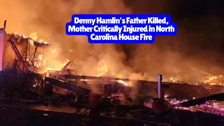 Denny Hamlin's Father Killed, Mother Critically Injured in North Carolina House Fire