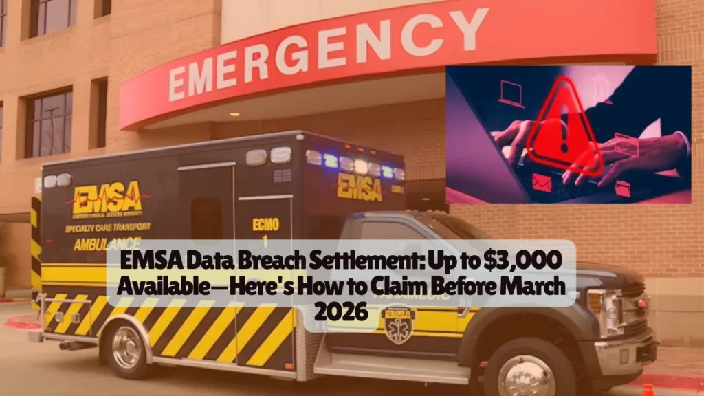 EMSA Data Breach Settlement, Up to $3,000 Available—Here's How to Claim Before March 2026