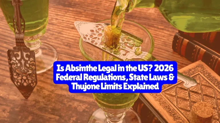 Is Absinthe Legal in the US? 2026 Federal Regulations, State Laws & Thujone Limits Explained