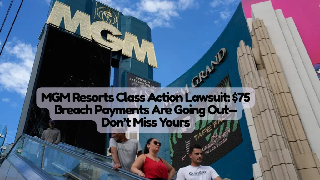 MGM Resorts Class Action Lawsuit, $75 Breach Payments Are Going Out—Don’t Miss Yours