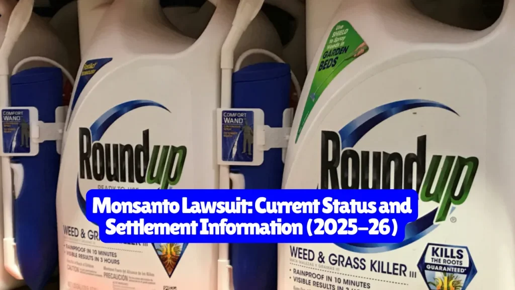 Monsanto Lawsuit, Current Status and Settlement Information (2025-26)