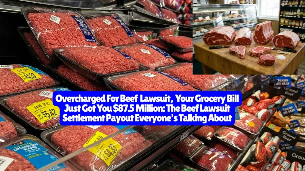 Overcharged For Beef Lawsuit, Your Grocery Bill Just Got You $87.5 Million, The Beef Lawsuit  Settlement Payout Everyone's Talking About