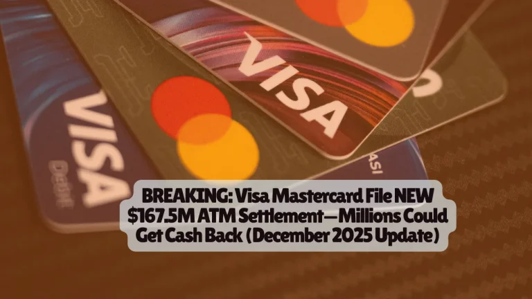 Visa Mastercard ATM Lawsuit Settlement: Who Qualifies for the $167.5M ATM Payout & What Users Need to Know (Dec 2025)