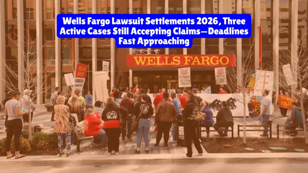Wells Fargo Lawsuit Settlements 2026, Three Active Cases Still Accepting Claims—Deadlines Fast Approaching