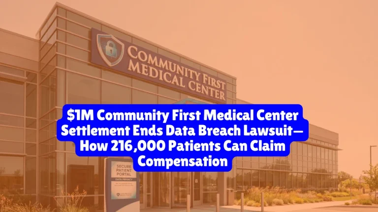 $1M Community First Medical Center Settlement Ends Data Breach Lawsuit—How 216,000 Patients Can Claim Compensation
