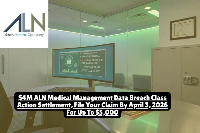 $4M ALN Medical Management Data Breach Class Action Settlement, File Your Claim By April 3, 2026 For Up To $5,000
