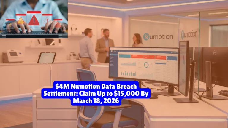 $4M Numotion Data Breach Data Breach Class Action Settlement Claim Up to $15,000 By March 18, 2026 5 $4M Numotion Data Breach Data Breach Class Action Settlement Claim Up to $15,000 By March 18, 2026
