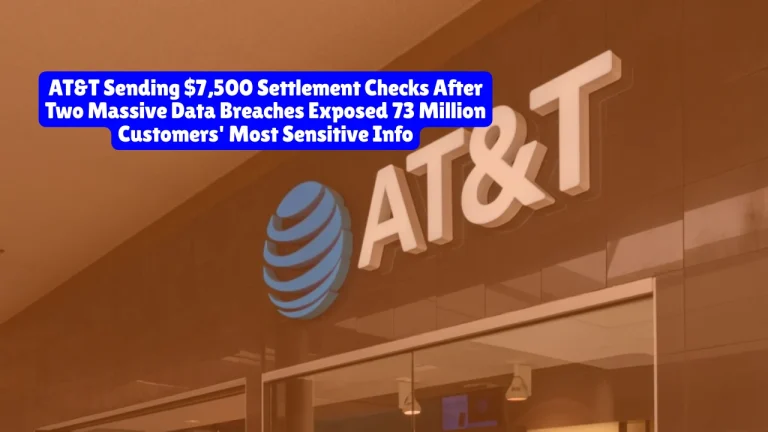 AT&T Class Action Lawsuit Sending $7,500 Settlement Checks After Two Massive Data Breaches Exposed 73 Million Customers' Most Sensitive Info