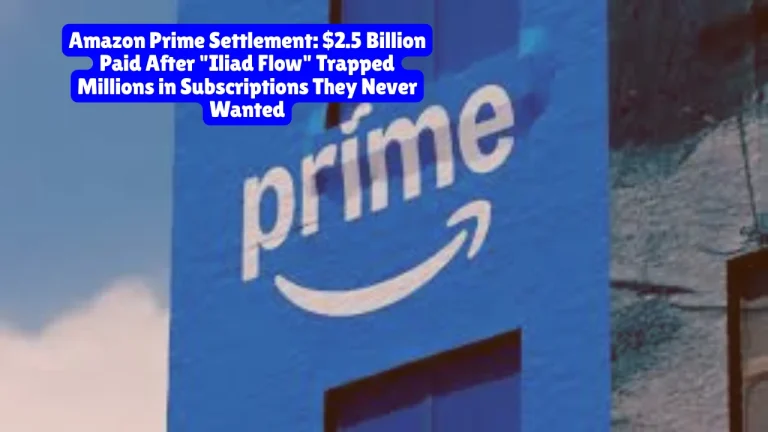 Amazon Prime Settlement Issues, $2.5 Billion Paid After "Iliad Flow" Trapped Millions in Subscriptions They Never Wanted