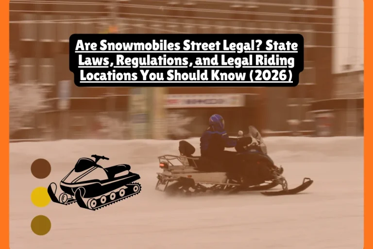 Are Snowmobiles Street Legal? State Laws, Regulations, and Legal Riding Locations You Should Know (2026)