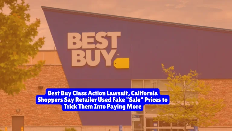 Best Buy Class Action Lawsuit, California Shoppers Say Retailer Used Fake "Sale" Prices to Trick Them Into Paying More