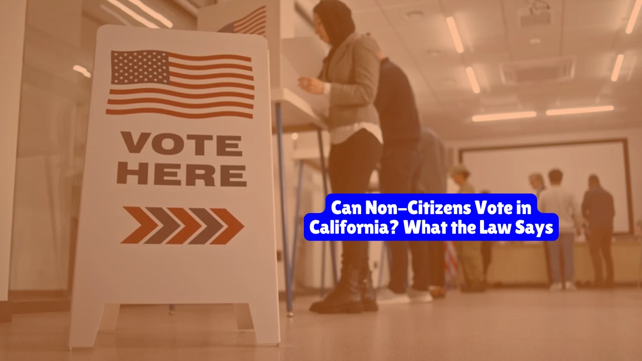 Can Non-Citizens Vote In California? What The Law Says