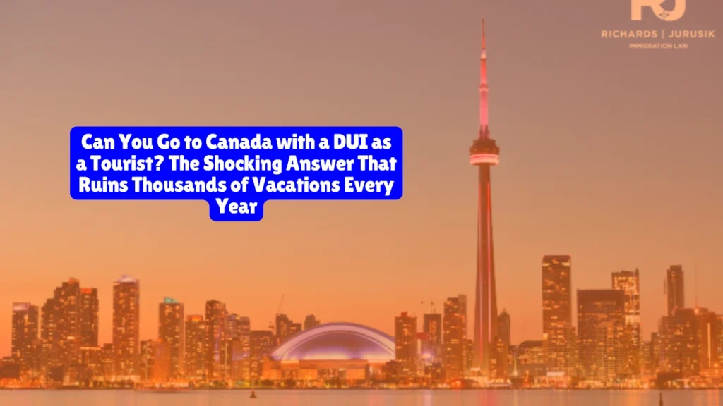 No, you cannot enter Canada as a tourist with a DUI conviction on your record—you're criminally inadmissible under Canadian immigration law. However, you can overcome this inadmissibility through deemed rehabilitation (automatic after 10 years from sentence completion for pre-2018 single DUIs), a Temporary Resident Permit (for short tourist trips), or Criminal Rehabilitation (permanent solution after 5 years from sentence completion). Without one of these solutions, Canadian border officers will deny your entry and turn you away.