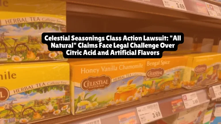 Celestial Seasonings Inc. faces a class action lawsuit filed in Colorado federal court on January 9, 2026, alleging the company falsely advertises its herbal teas as having "All Natural" flavors despite containing citric acid. The lawsuit targets five herbal tea products labeled "Naturally Flavored with Other Natural Flavors" where the ingredient list includes citric acid allegedly synthesized using Aspergillus niger rather than extracted from natural sources.