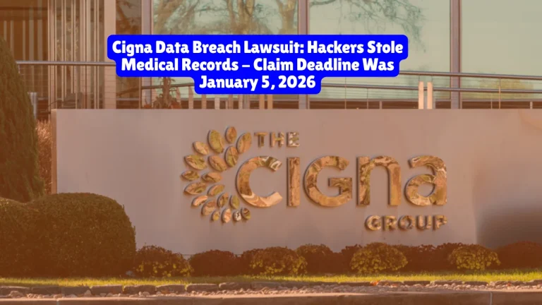 Cigna Data Breach Lawsuit, Hackers Stole Medical Records - Claim Deadline Was January 5, 2026 1 Cigna Data Breach Lawsuit, Hackers Stole Medical Records - Claim Deadline Was January 5, 2026