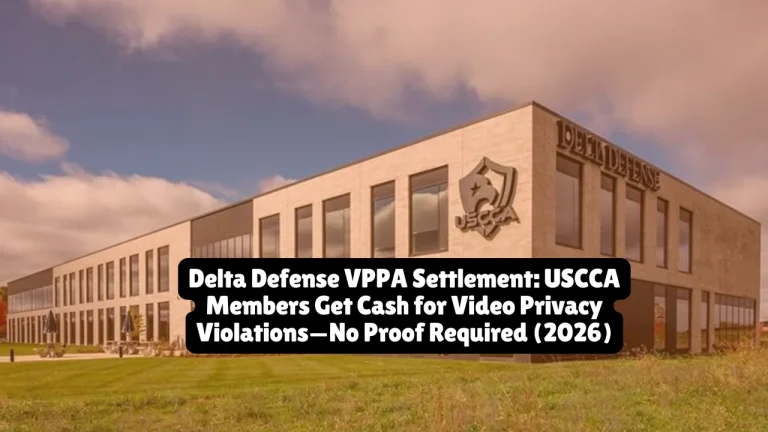Delta Defense and United States Concealed Carry Association agreed to a $1.45 million settlement for illegally sharing video viewing data with Facebook and Meta through tracking pixels. USCCA account holders who watched paywalled videos between September 2020 and June 2025 can claim their share—no proof of purchase required. Claim deadline is March 2, 2026.