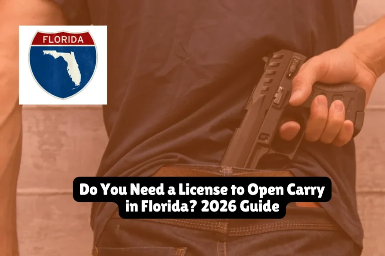 Do You Need a License to Open Carry in Florida? 2026 Guide 7 Do You Need a License to Open Carry in Florida? 2026 Guide