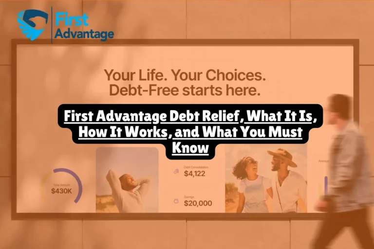 First Advantage Debt Relief, What It Is, How It Works, and What You Must Know
