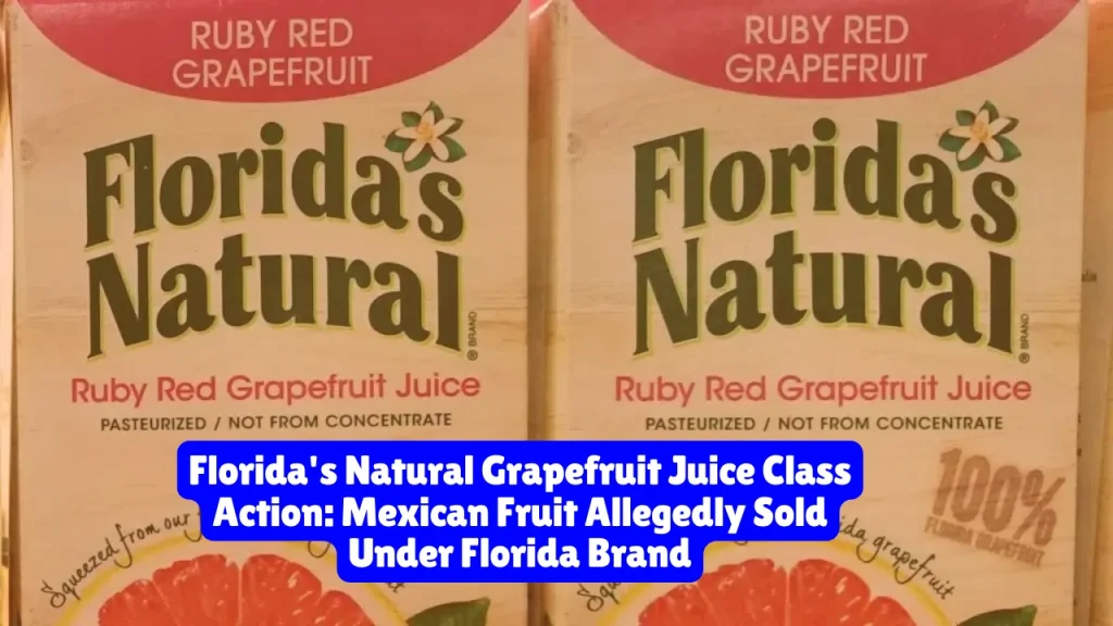 Florida Natural Growers faces a class action lawsuit alleging it falsely advertised grapefruit juice as Florida-sourced when it actually contained Mexican grapefruit. The lawsuit, filed December 31, 2025, claims the company violated consumer protection laws by using the "Florida's Natural" brand and "Owned By Florida Farmers" label while selling juice blended with Mexican fruit.