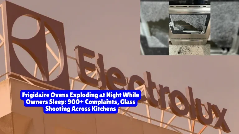 Frigidaire Ovens Exploding at Night While Owners Sleep, 900+ Complaints, Glass Shooting Across Kitchens 7 Frigidaire Ovens Exploding at Night While Owners Sleep, 900+ Complaints, Glass Shooting Across Kitchens