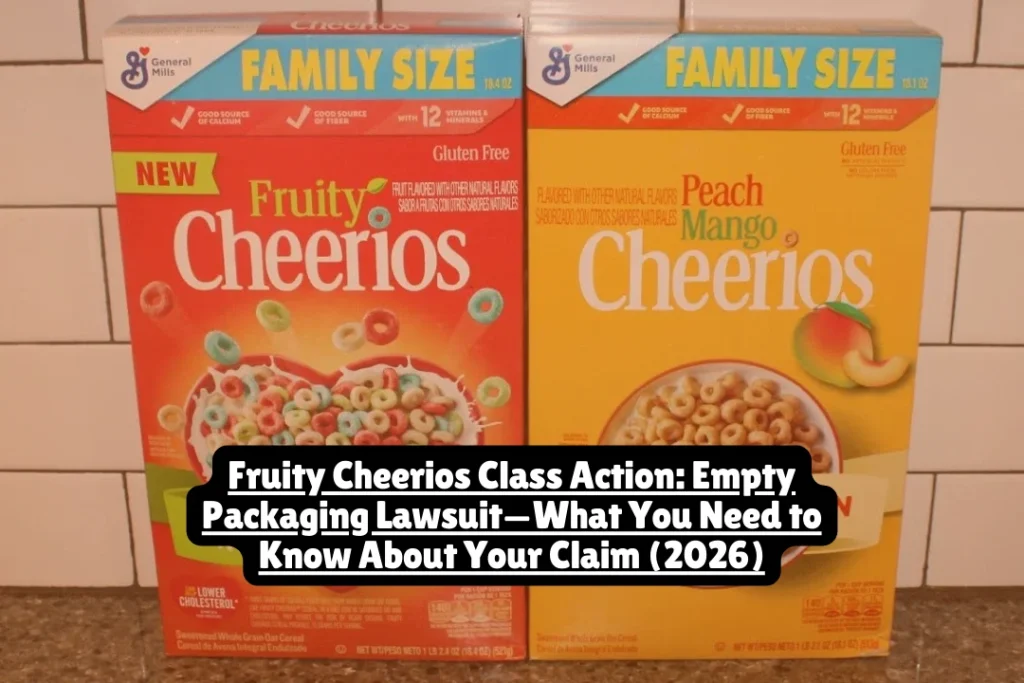 Fruity Cheerios Class Action, Empty Packaging Lawsuit—What You Need to Know About Your Claim 2026